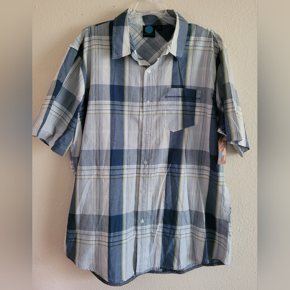 Burnside Sz 2XL Men's button up